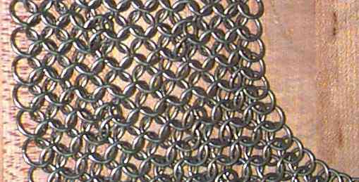 closup of the bishop's mantle